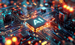 AIと先端技術の融合を象徴するイメージ